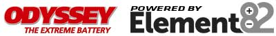 Odyssey-Element82-logo odyssey, battery, AGM, cranking, power, starting, high power, pure lead, motorsport, marine, jetski, motorcycle, performance, extreme